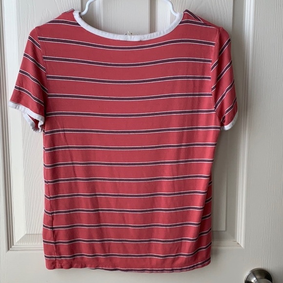 Pink Republic Woman Shirt Size Large Stripes - Picture 2 of 3